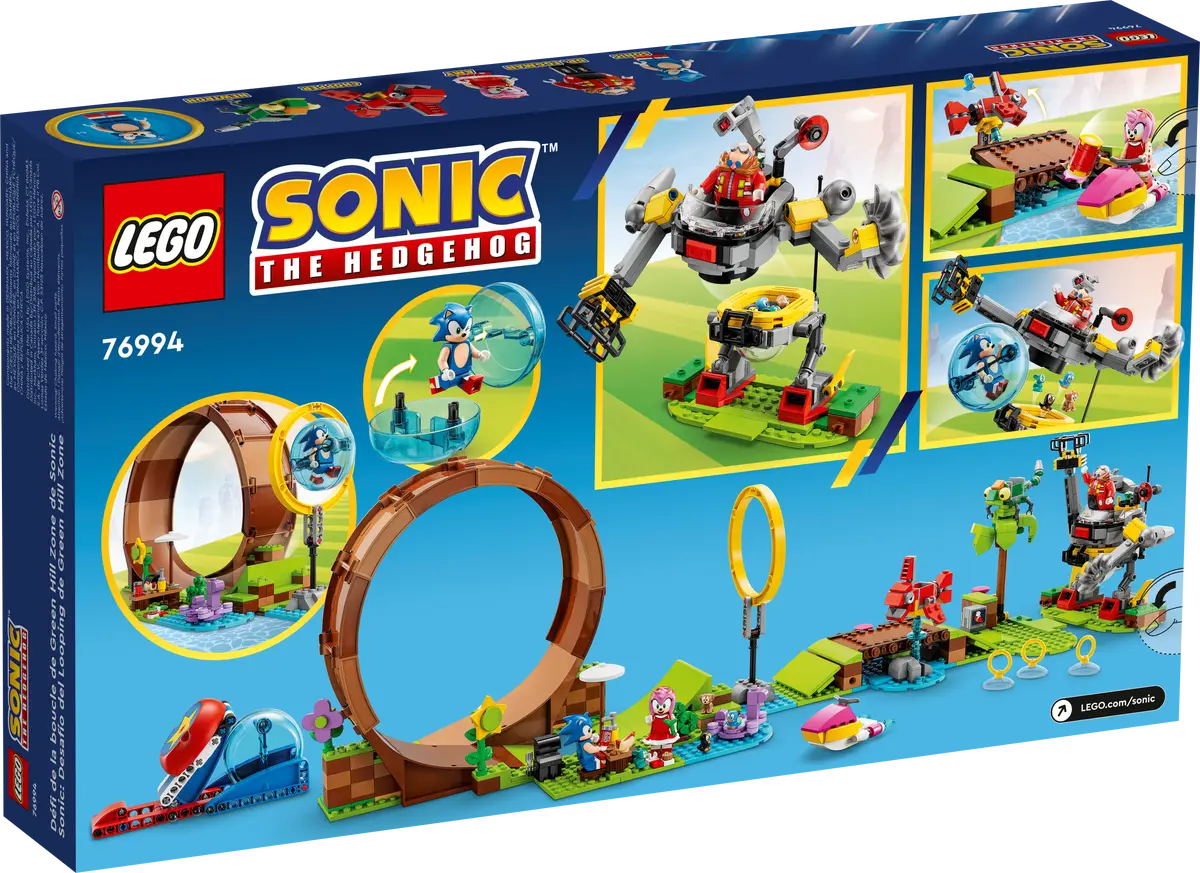 LEGO Sonic's Green Hill Zone Loop Challenge 76994