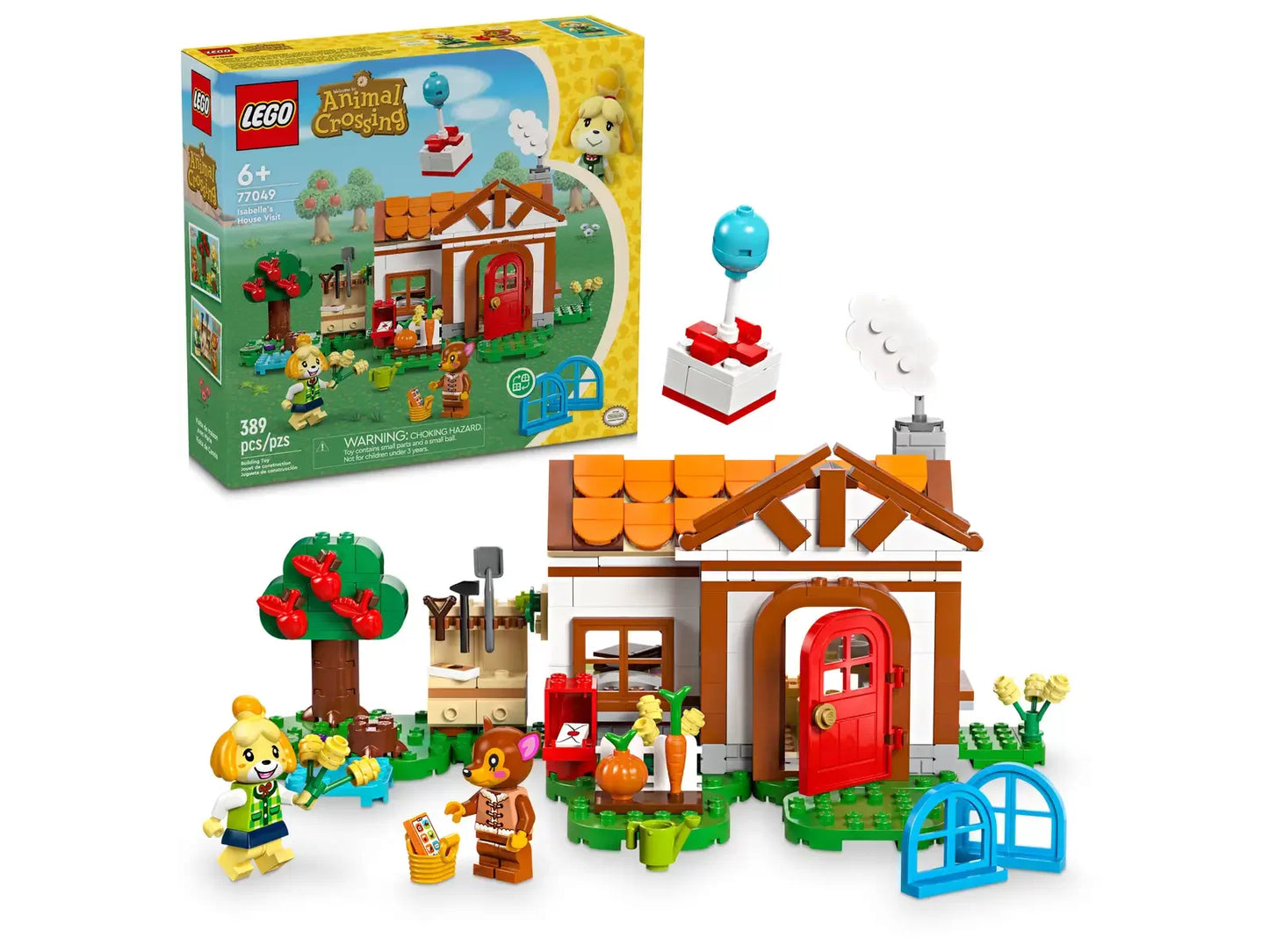 Isabelle's House Visit Animal Crossing LEGO 77049