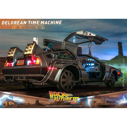 Back to the Future Part III DeLorean Time Machine 1/6th Scale Collectible Vehicle - Hot Toys