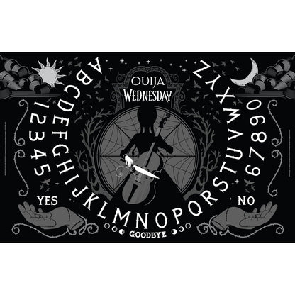 Ouija: Wednesday Collectible Board Game - The Addams Family - USAopoly