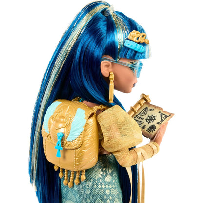 Monster High Cleo DeNile Fashion Doll with Hissette - Mattel