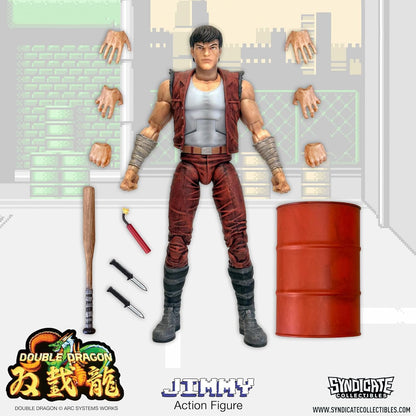 Double Dragon Jimmy Lee Action Figure - Syndicate Collectibles