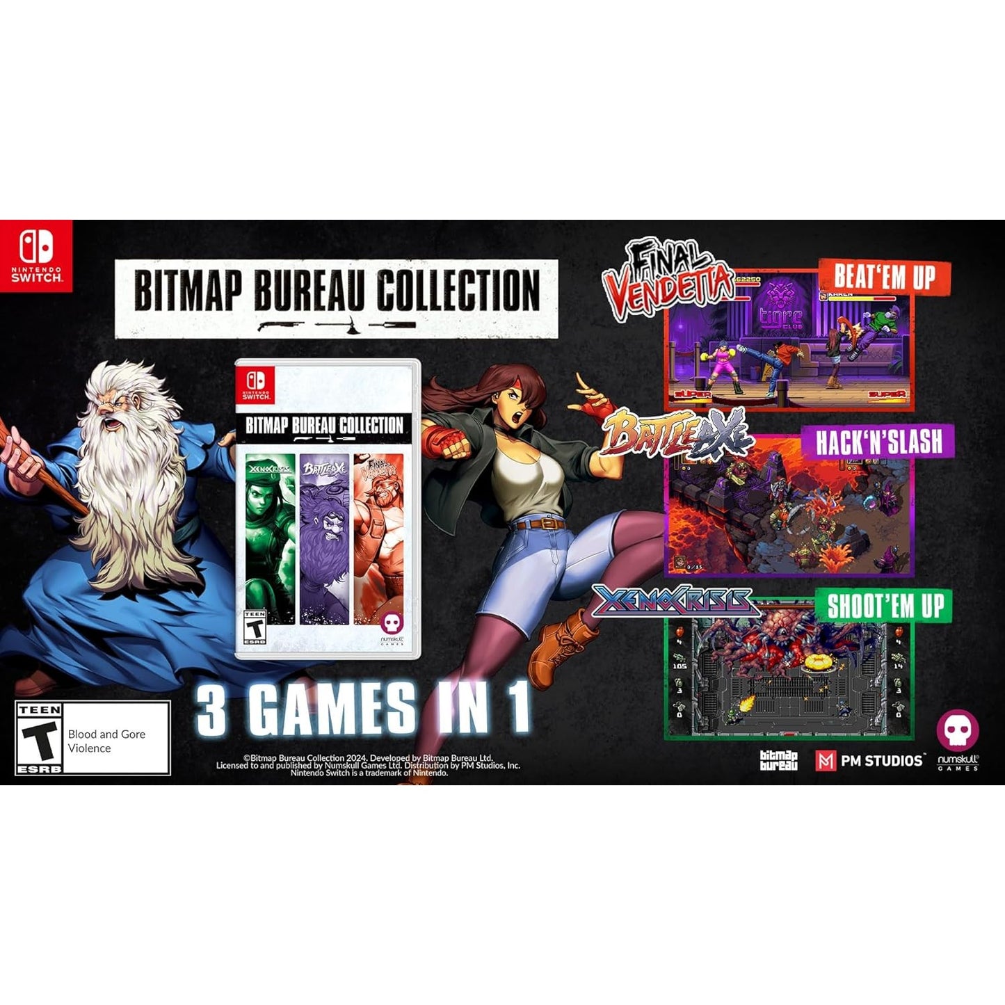 Bitmap Bureau Collection - Nintendo Switch - Numskull