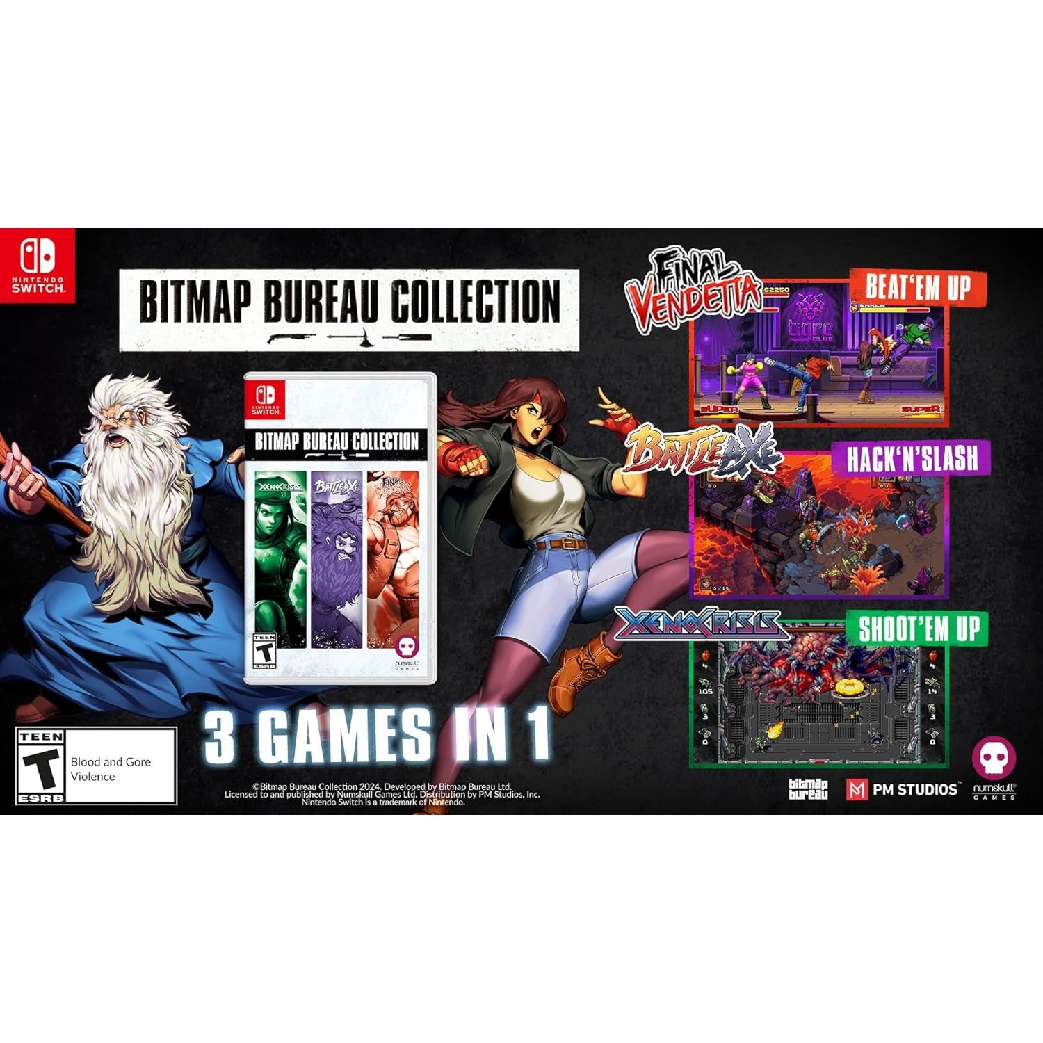 Bitmap Bureau Collection - Nintendo Switch - Numskull