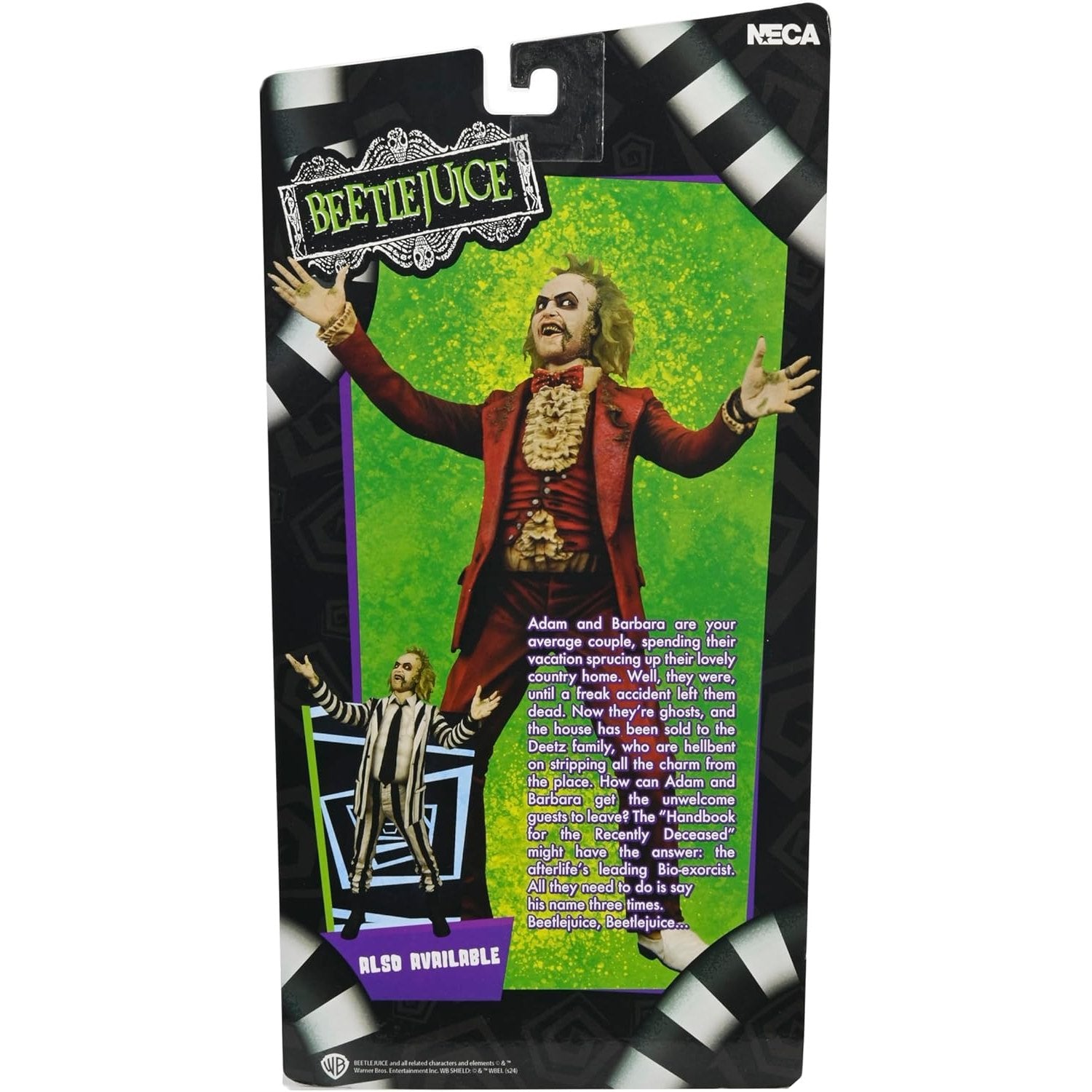 Beetlejuice 1988 Beetlejuice Red Tuxedo Action Figure - NECA