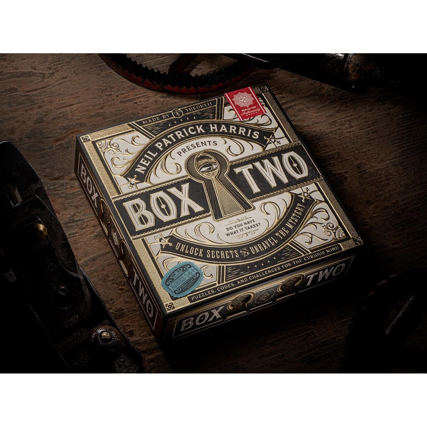 Box TWO by Neil Patrick Harris - Solo Interactive Board Game - theory11