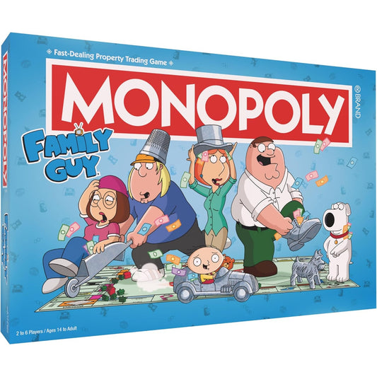 Monopoly: Family Guy Edition Board Game - USAopoly