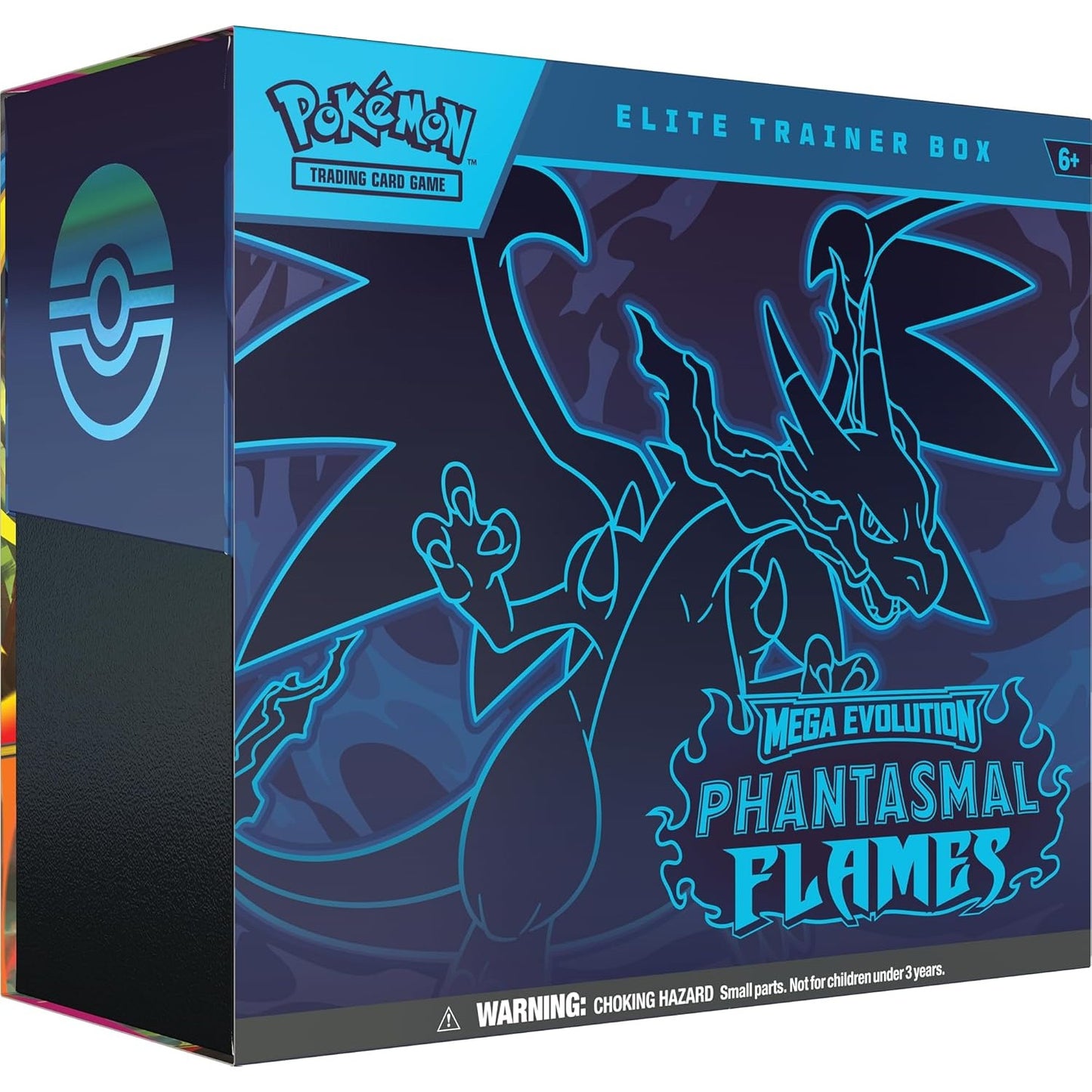 Pokémon TCG: Mega Evolution—Phantasmal Flames Elite Trainer Box - 9 Booster Packs & More! - Ages 6+