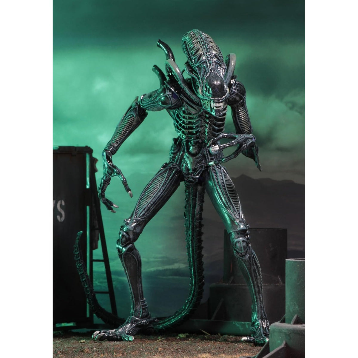 Aliens (1986) Ultimate Warrior Blue Alien 7" Scale Action Figure - NECA