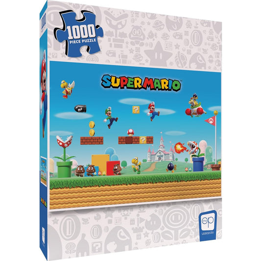 Super Mario Mayhem 1,000 Piece Jigsaw Puzzle - USAopoly