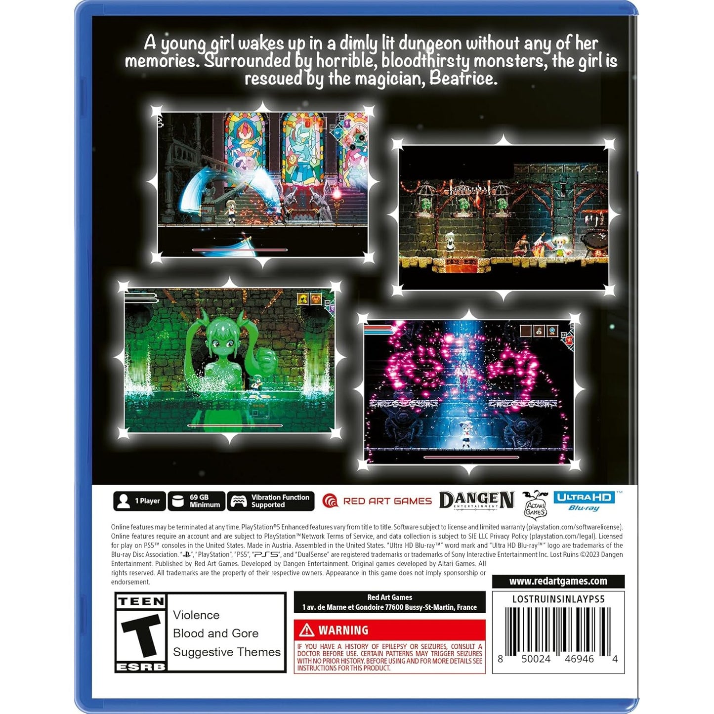 Lost Ruins - PlayStation 5 - Red Art Games
