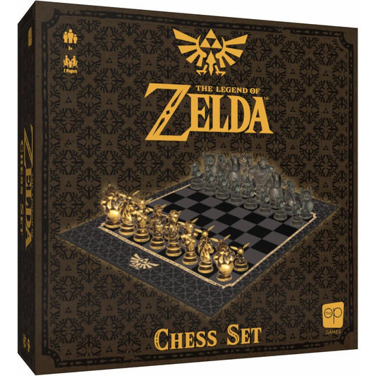 The Legend of Zelda Link vs. Ganondorf Chess Set - 32 Pieces, USAopoly - Officially Licensed by Nintendo