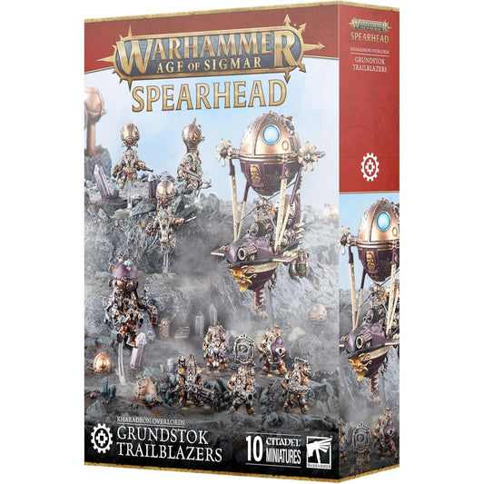 Warhammer: Age of Sigmar Spearhead Kharadron Overlords Groundstok Trailblazers - Set of 10 Citadel Miniatures - Games Workshop