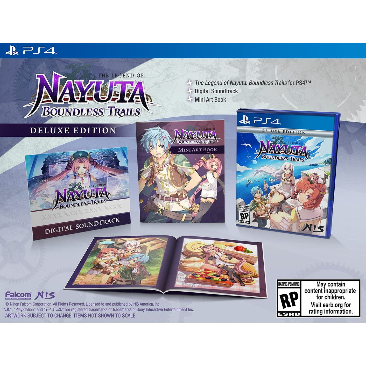 The Legend of Nayuta: Boundless Trails - PlayStation 4 - NIS America