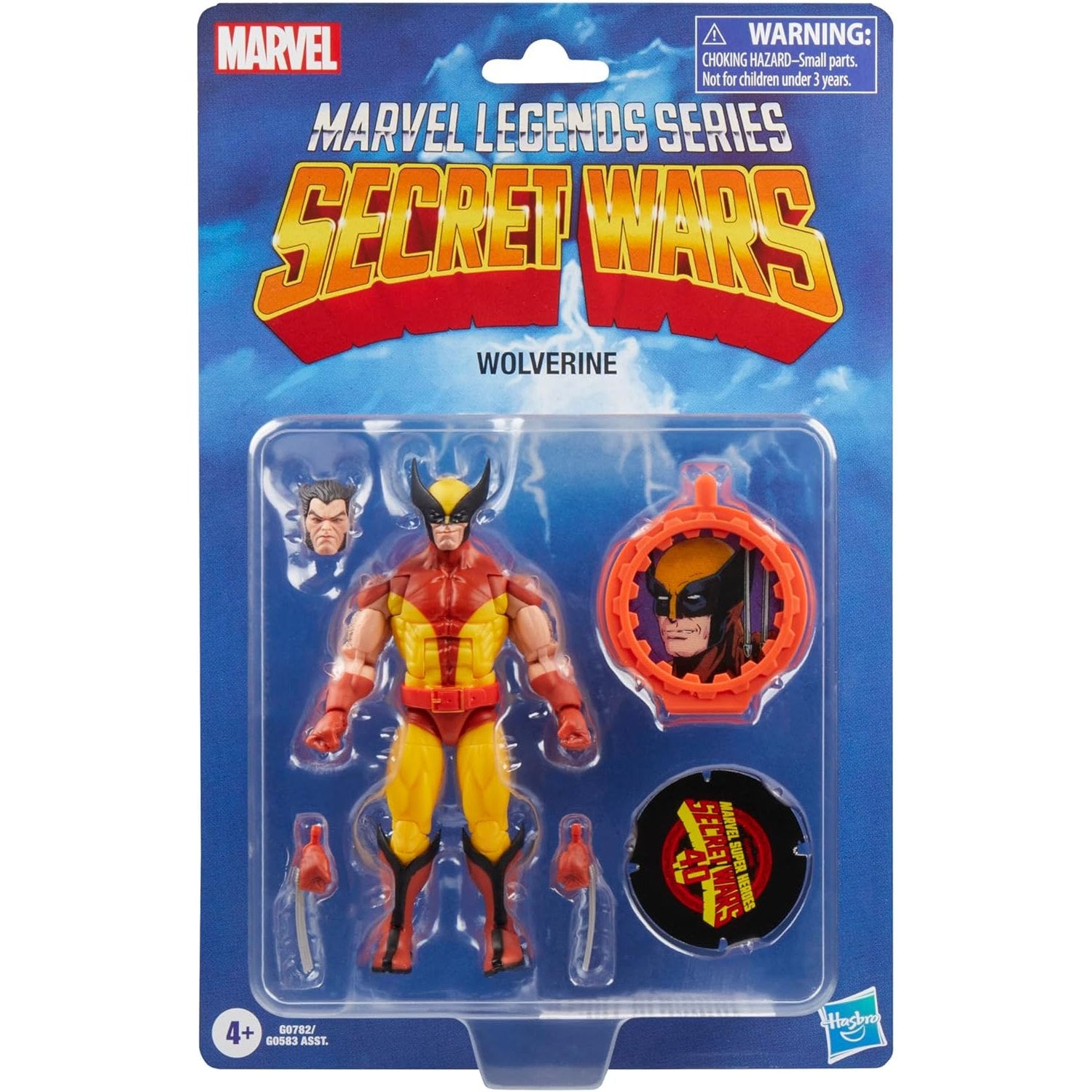 Secret Wars Wolverine Action Figure - Hasbro - Marvel Legends