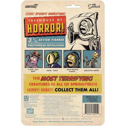The Simpsons: Treehouse of Horror Inside Out Bart Figure - Super7 - ReAction Wave 4