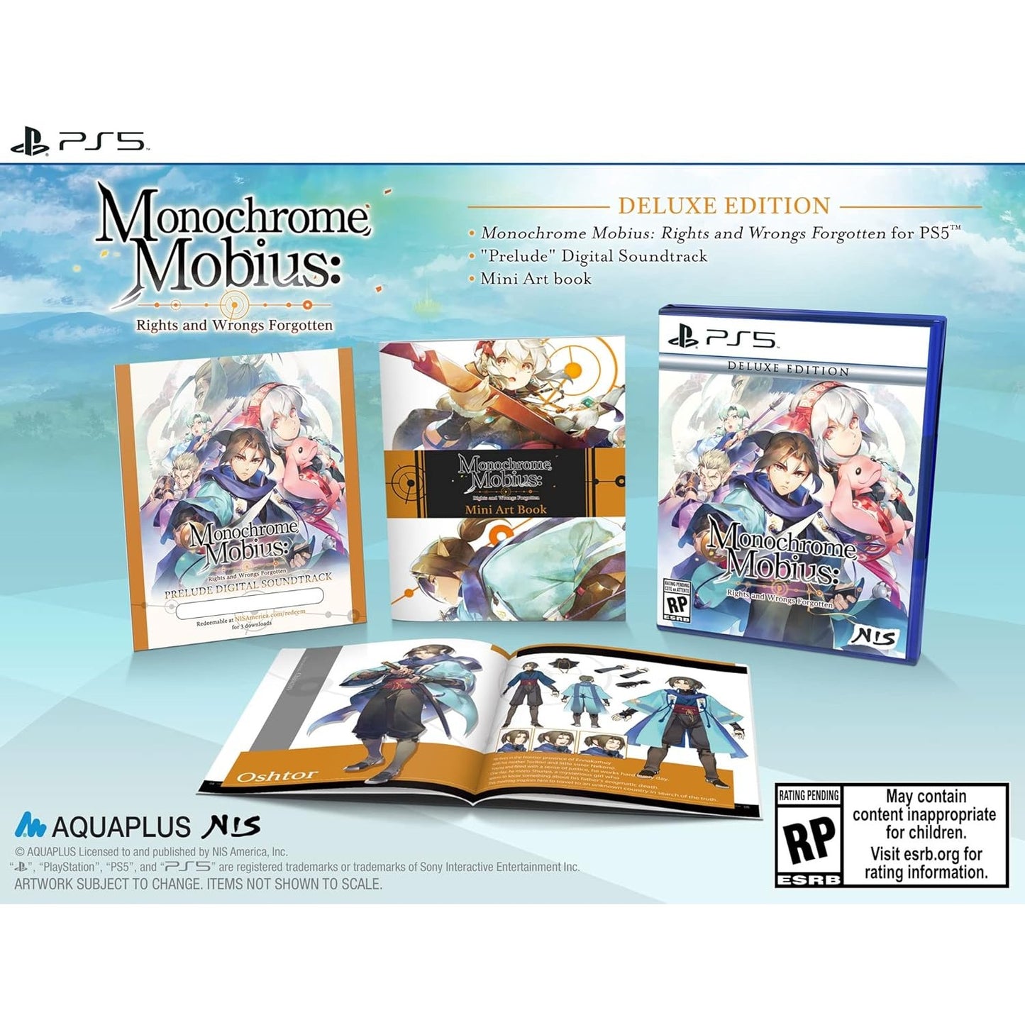 Monochrome Mobius: Rights and Wrongs Forgotten Deluxe Edition - PlayStation 5 - NIS America