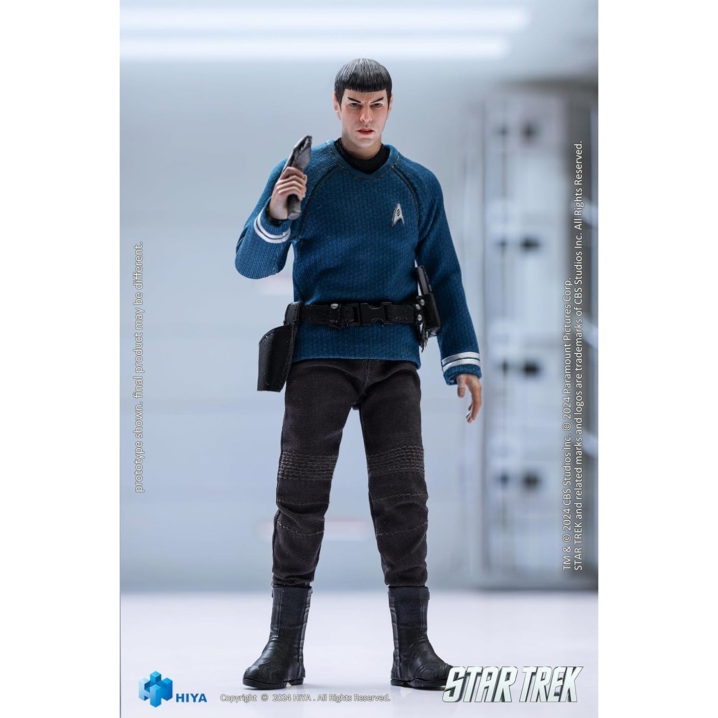 Star Trek 2009 Film Spock 1:12 Scale Action Figure - Hiya Toys Exquisite Super Series - PX Previews Exclusive!