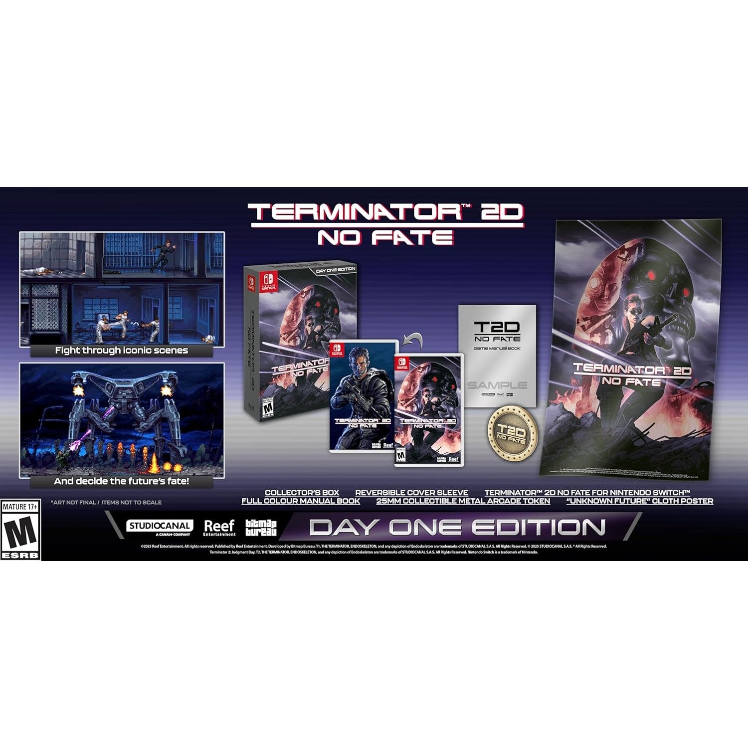 Terminator 2D: No Fate Day 1 Edition - Nintendo Switch - Reef