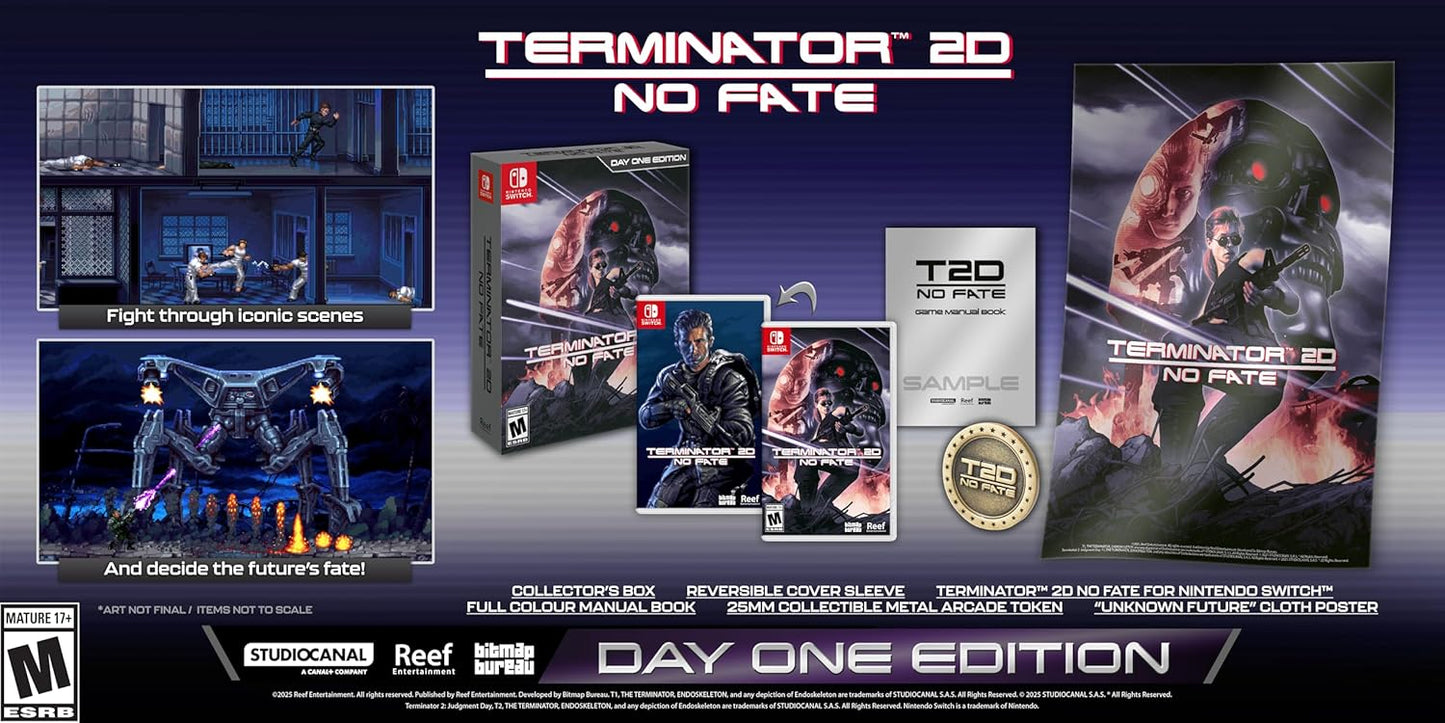Terminator 2D: No Fate Day 1 Edition - Nintendo Switch - Reef Entertainment