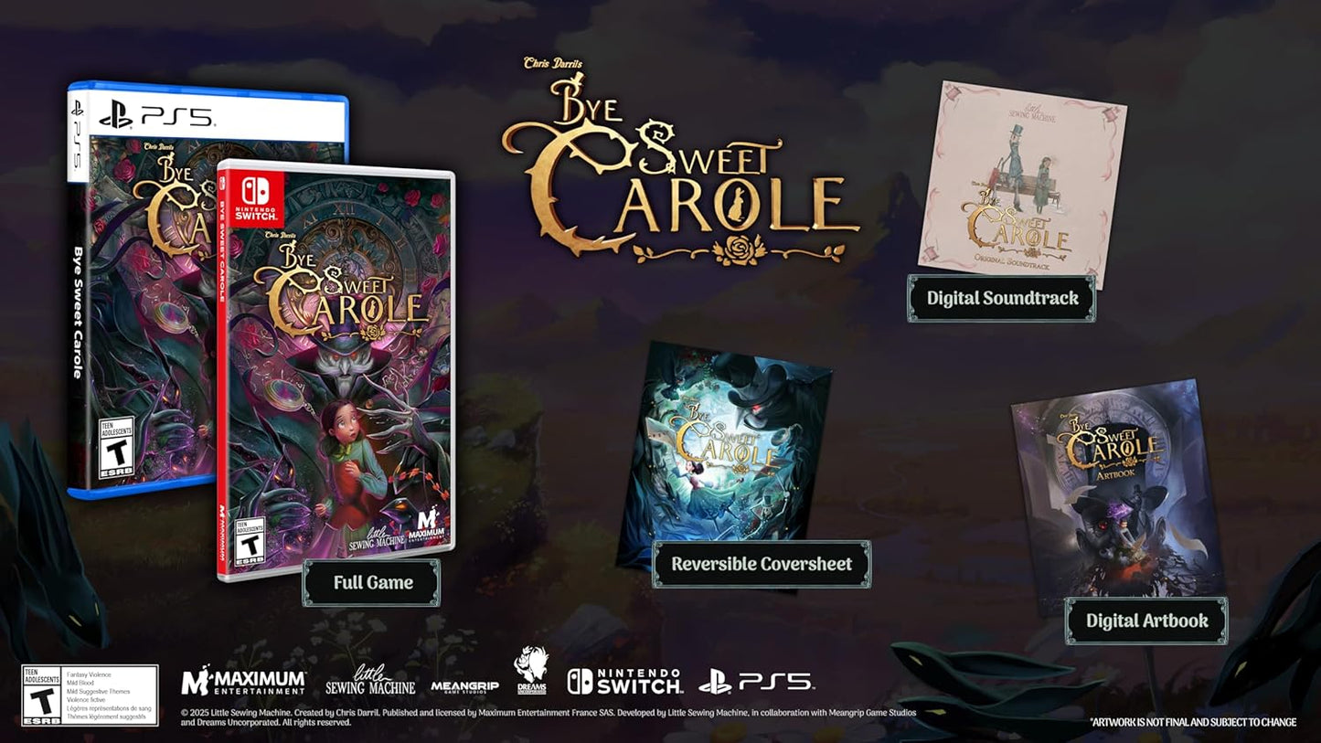 Bye Sweet Carole - PlayStation 5 - Maximum Entertainment