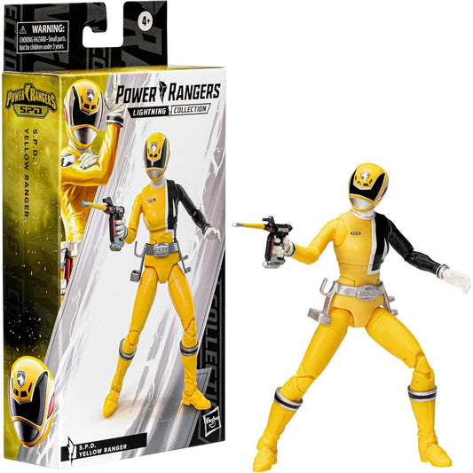 Power Rangers S.P.D. Yellow Ranger Action Figure - Hasbro - Lightning Collection