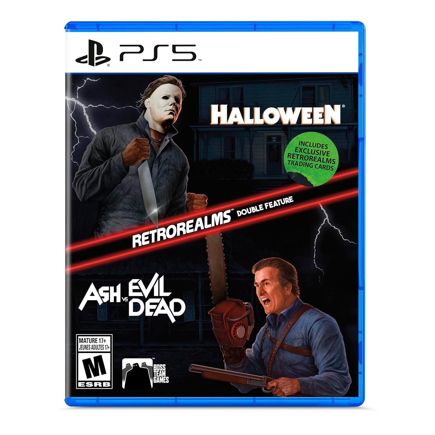 Halloween & Ash vs Evil Dead RetroRealms Double Feature - PlayStation 5 - Nighthawk Interactive
