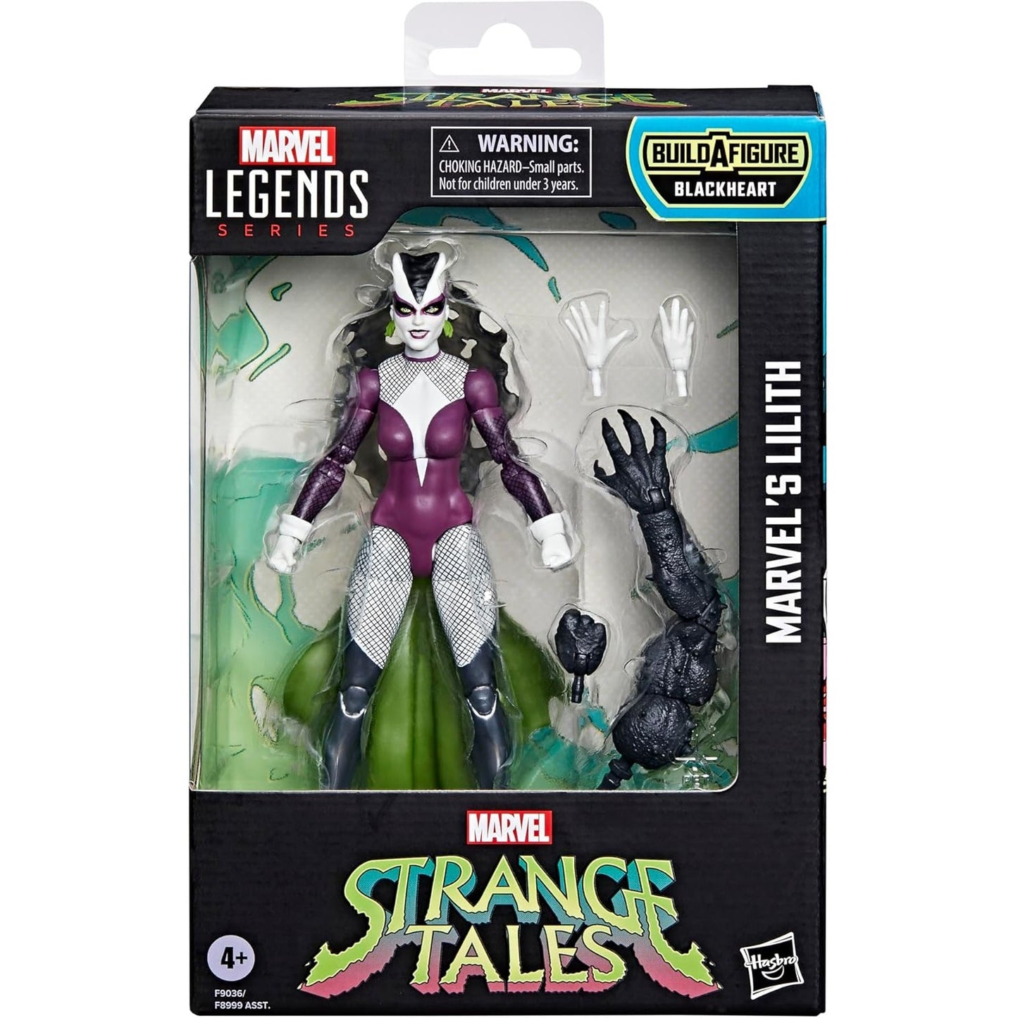 Marvel Strange Tales Lilith Action Figure - Hasbro - Marvel Legends, Blackheart BAF