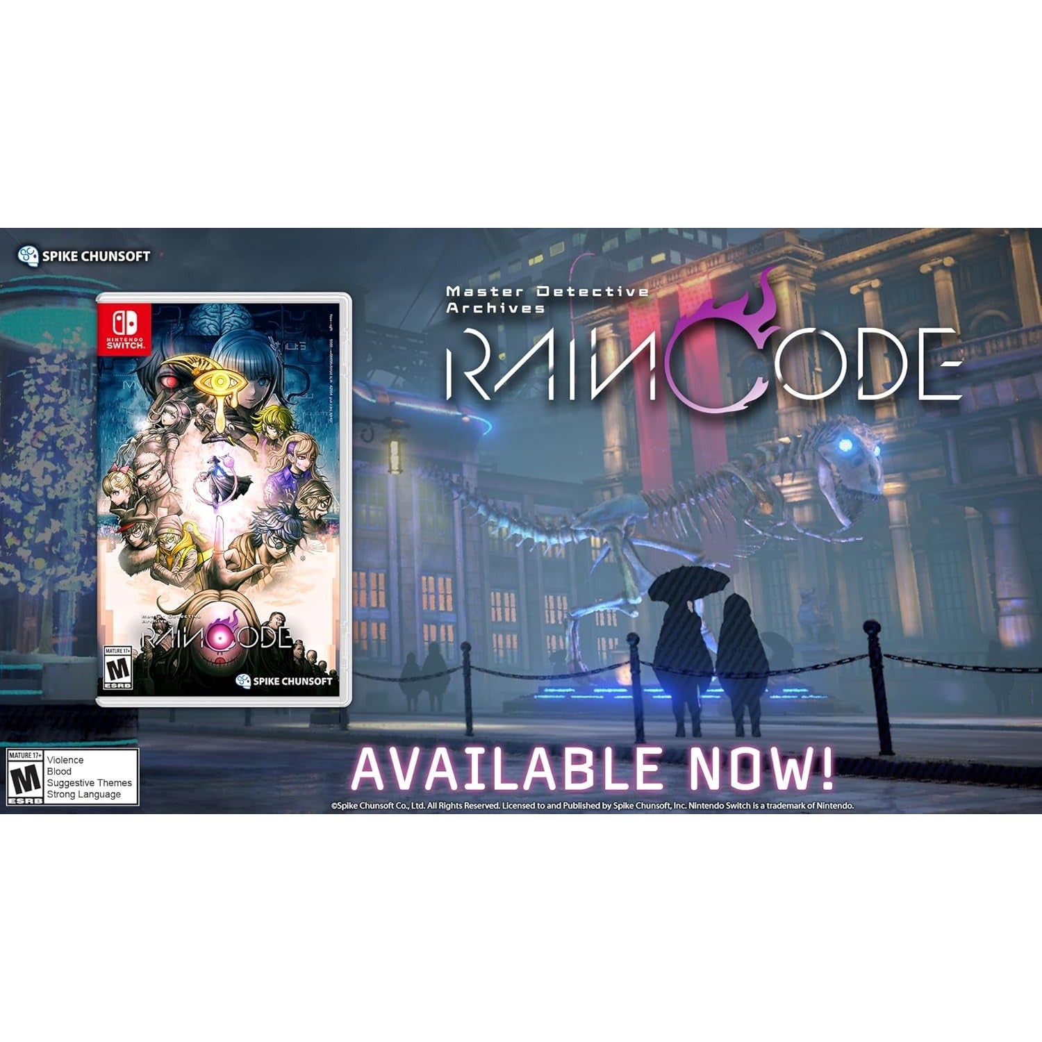 Master Detective Archives: Rain Code - Nintendo Switch - Spike Chunsoft