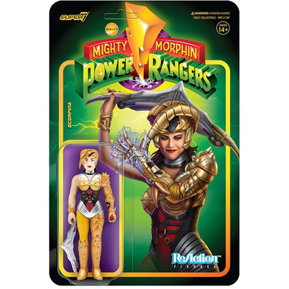 Mighty Morphin Power Rangers Scorpina Figure - Super7 - ReAction