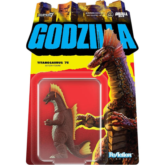 Godzilla Titanosaurus '75 Action Figure - Toho, Super7 - ReAction