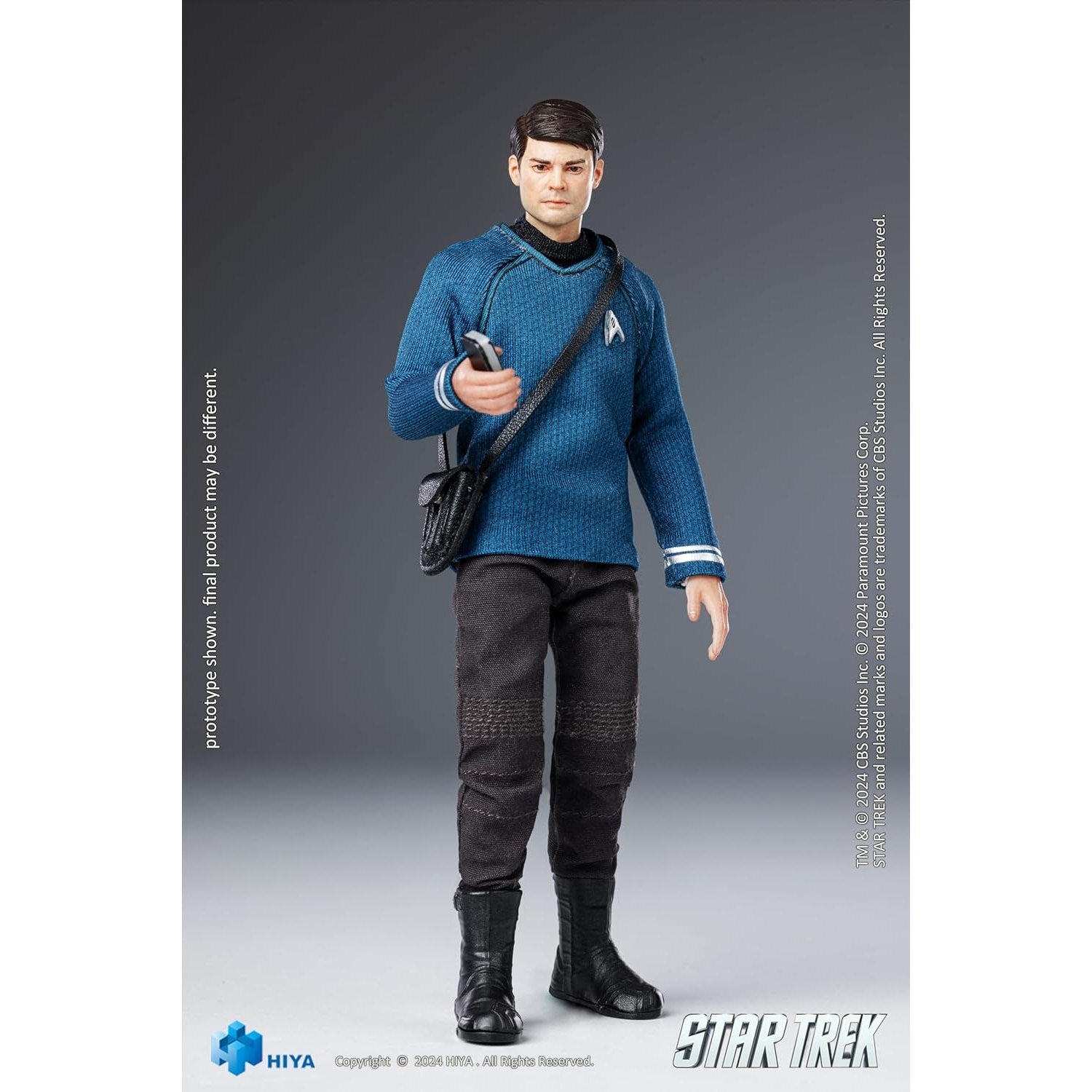 Star Trek 2009 Film Dr. Leonard "Bones" McCoy 1:12 Scale Action Figure - Hiya Toys Exquisite Super Series - PX Previews Exclusive!