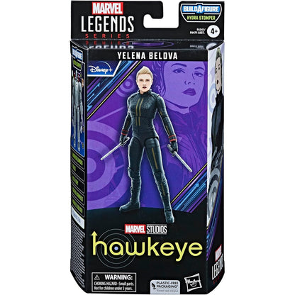 Hawkeye Yelena Belova Action Figure Hydra Stomper BAF - Hasbro - Marvel Legends