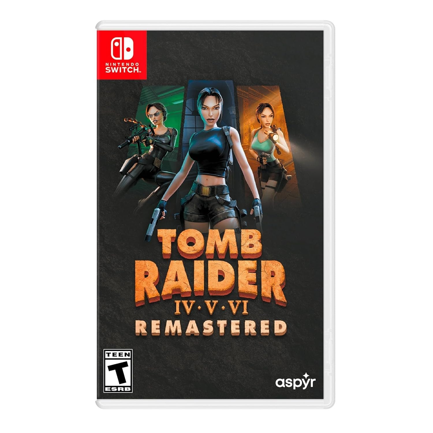 Tomb Raider IV-V-VI Remastered - Nintendo Switch - Aspyr