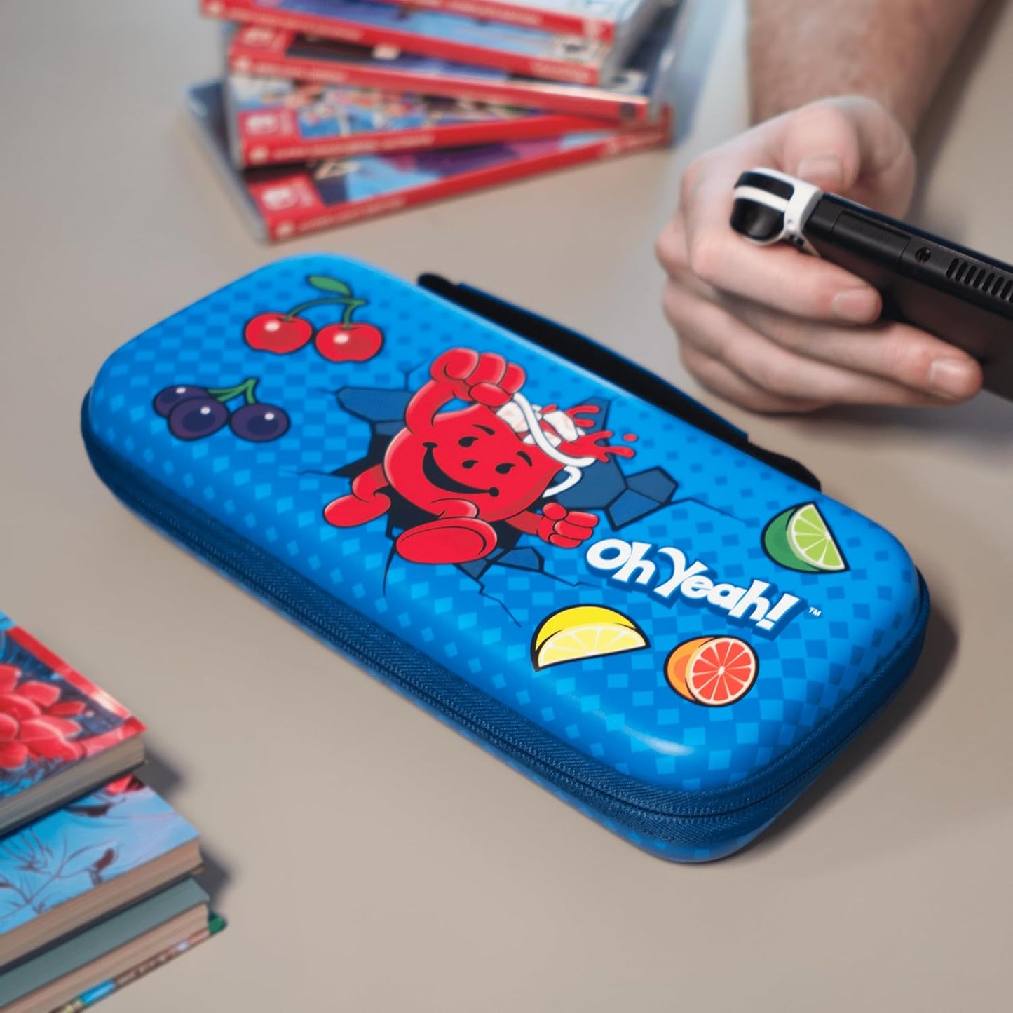 Kool-Aid "Oh Yeah!" EVA Hard Shell Carrying Case - Nintendo Switch - Hyperkin Limited Edition
