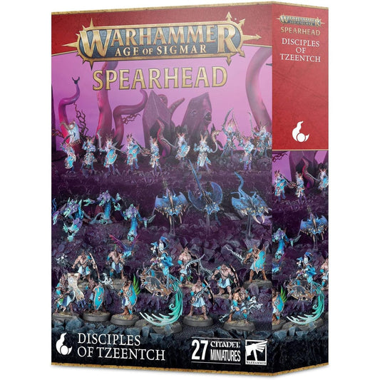 Warhammer: Age of Sigmar Spearhead Disciples of T'zeentch - 27 Citadel Miniatures - Games Workshop