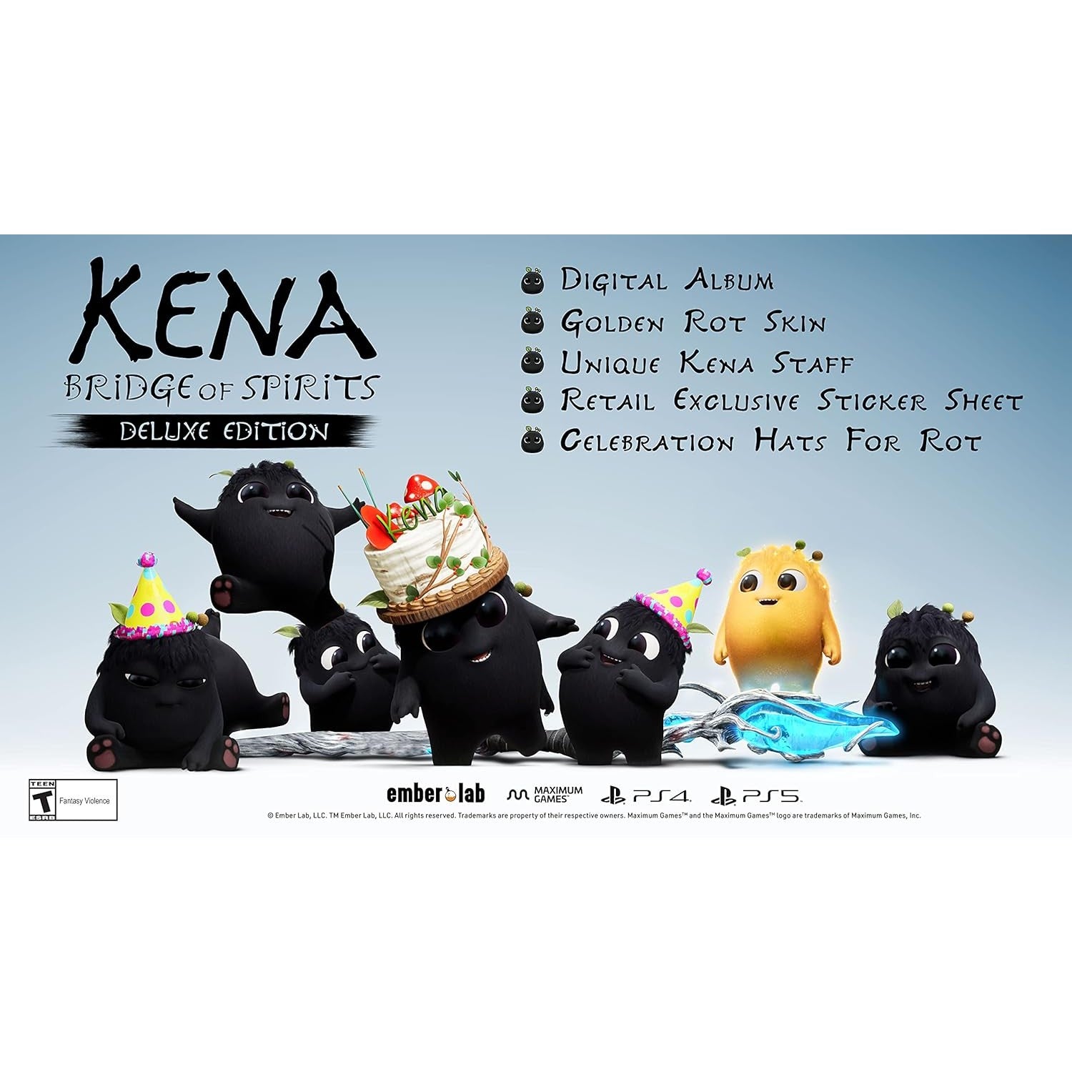 Kena: Bridge of Spirits Deluxe Edition - PlayStation 5 - Ember Lab