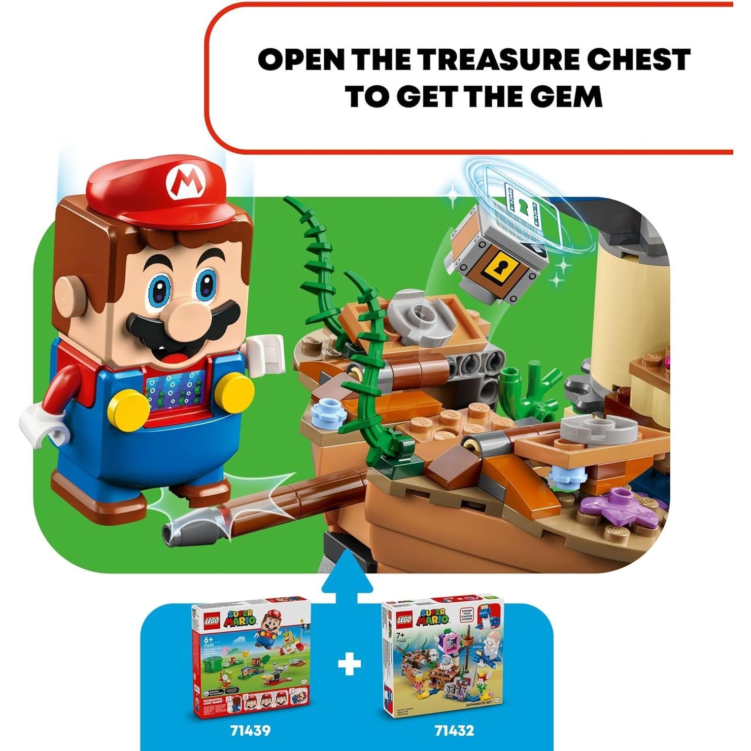 LEGO Super Mario Dorrie's Sunken Shipwreck Adventure Expansion Building Set Buildable Game - LEGO #71432