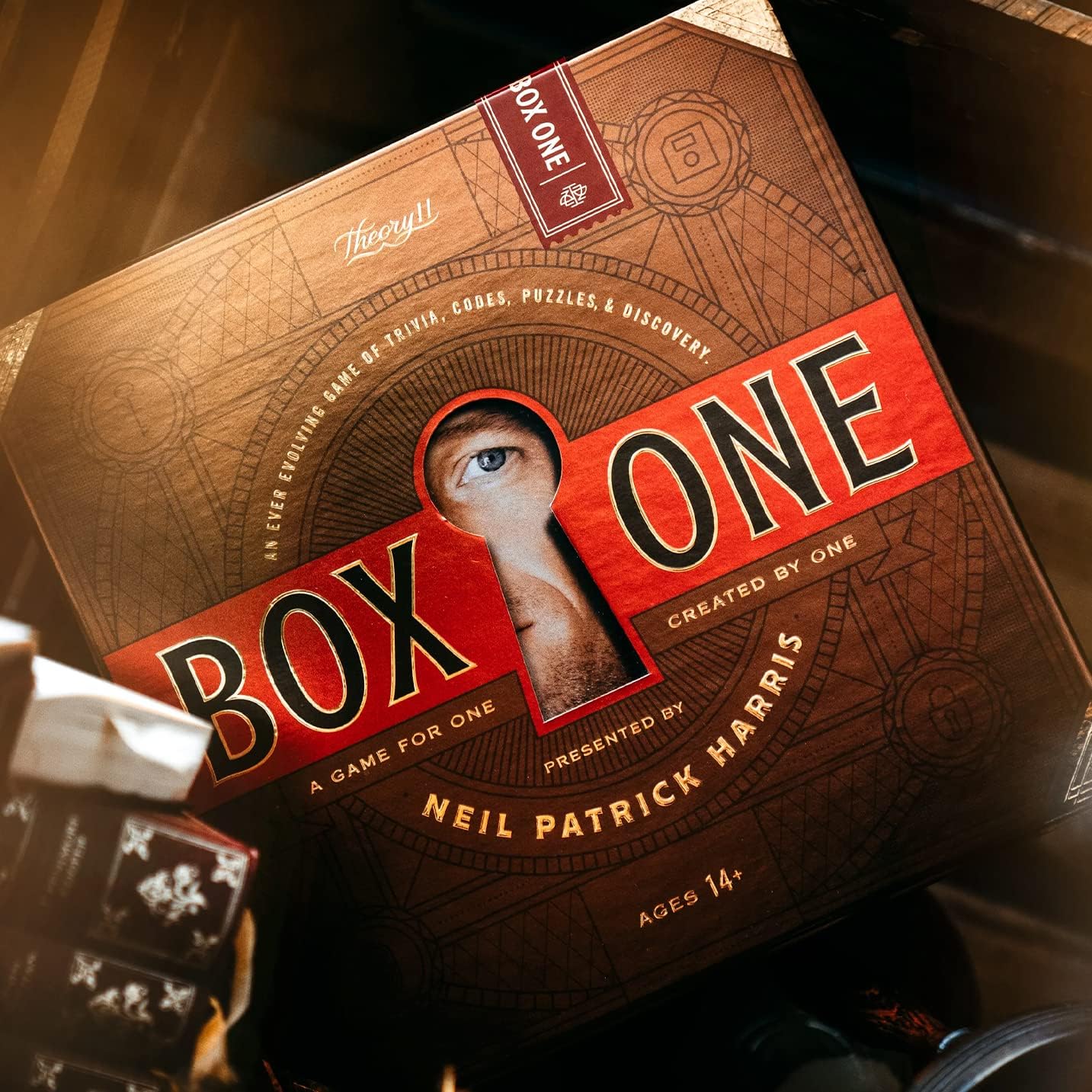 Box ONE by Neil Patrick Harris - Solo Interactive Board Game - theory11