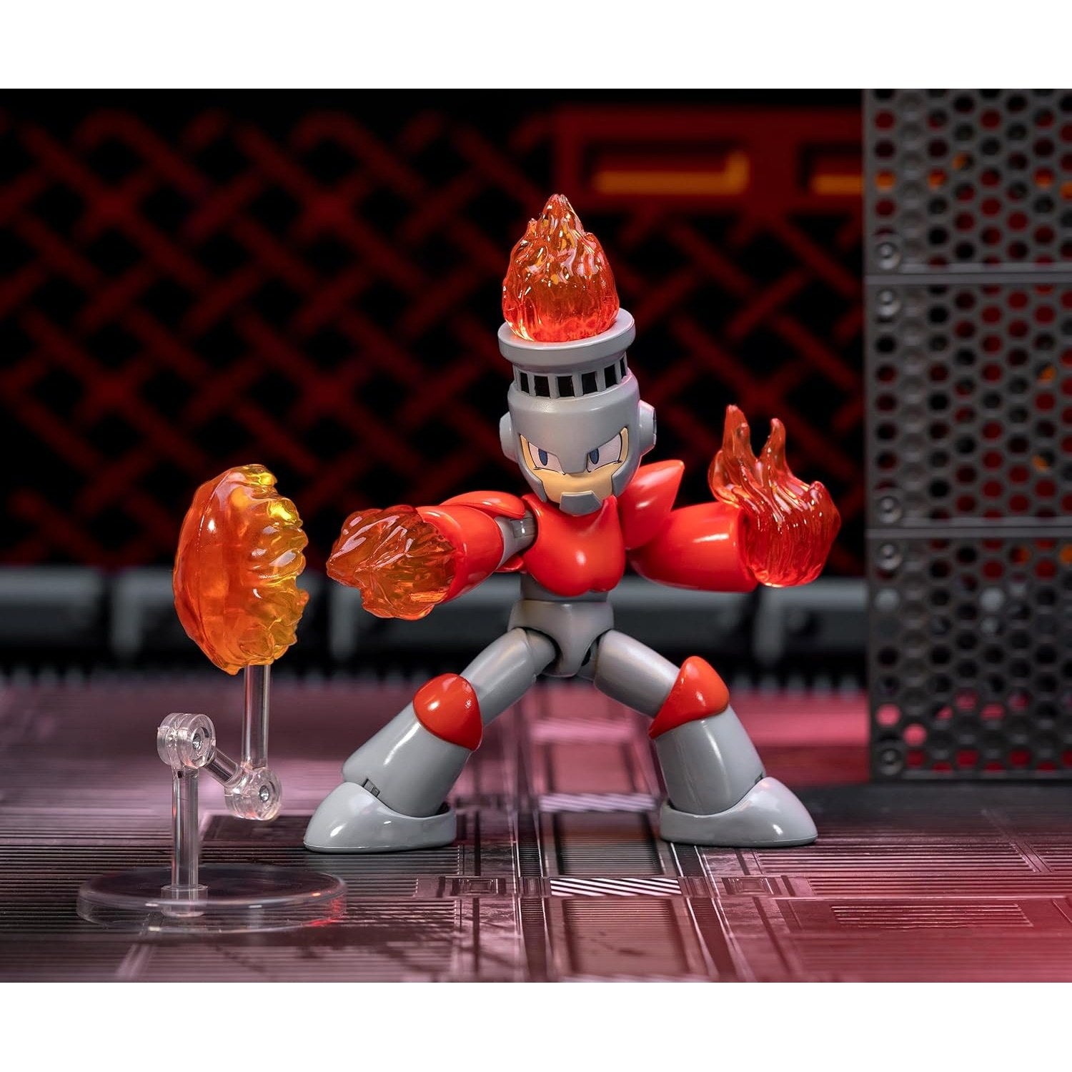 Mega Man Fire Man 1/12 Scale Action Figure - Jada Toys