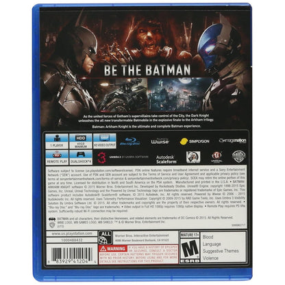 Batman: Arkham Knight - PlayStation 4 - Warner Bros Games