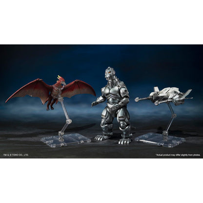 Godzilla vs. Mechagodzilla Mechagodzilla, Garuda & Fire Rodan Makuhari Decisive Battle Ver. Action Figure Set - Bandai Spirits - S.H.MonsterArts