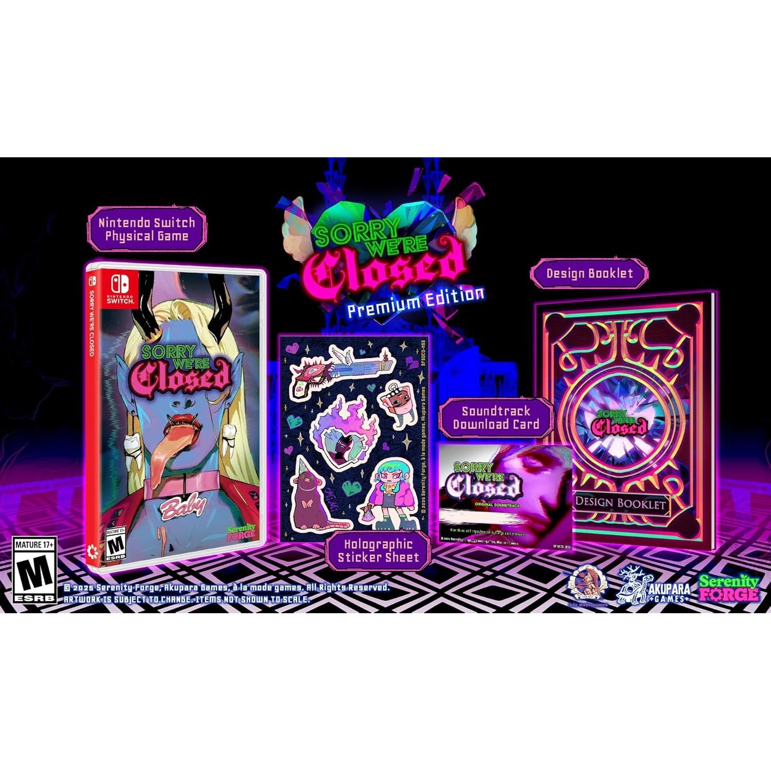 Sorry We're Closed Premium Edition - Nintendo Switch - Serenity Forge