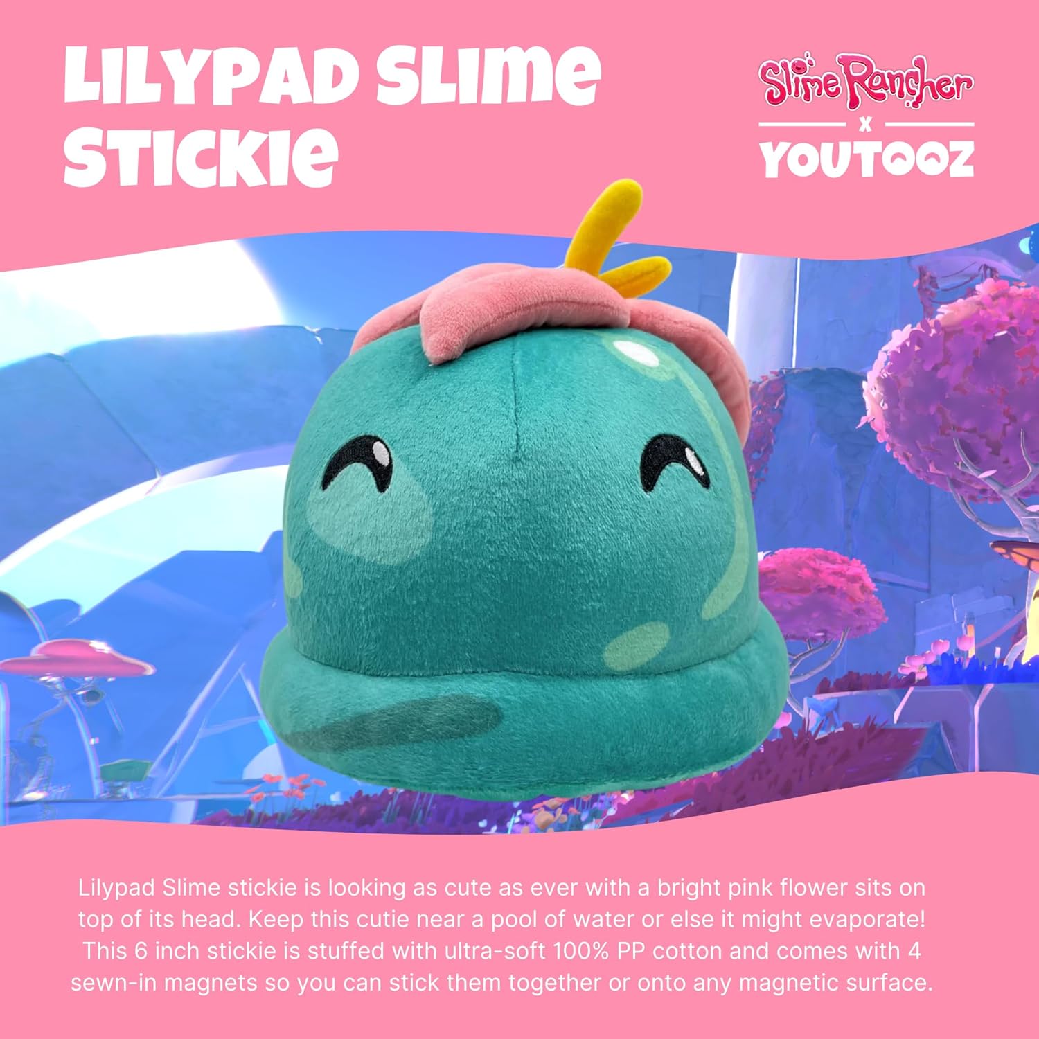 Lilypad Slime Rancher Magnetic Plush - Youtooz