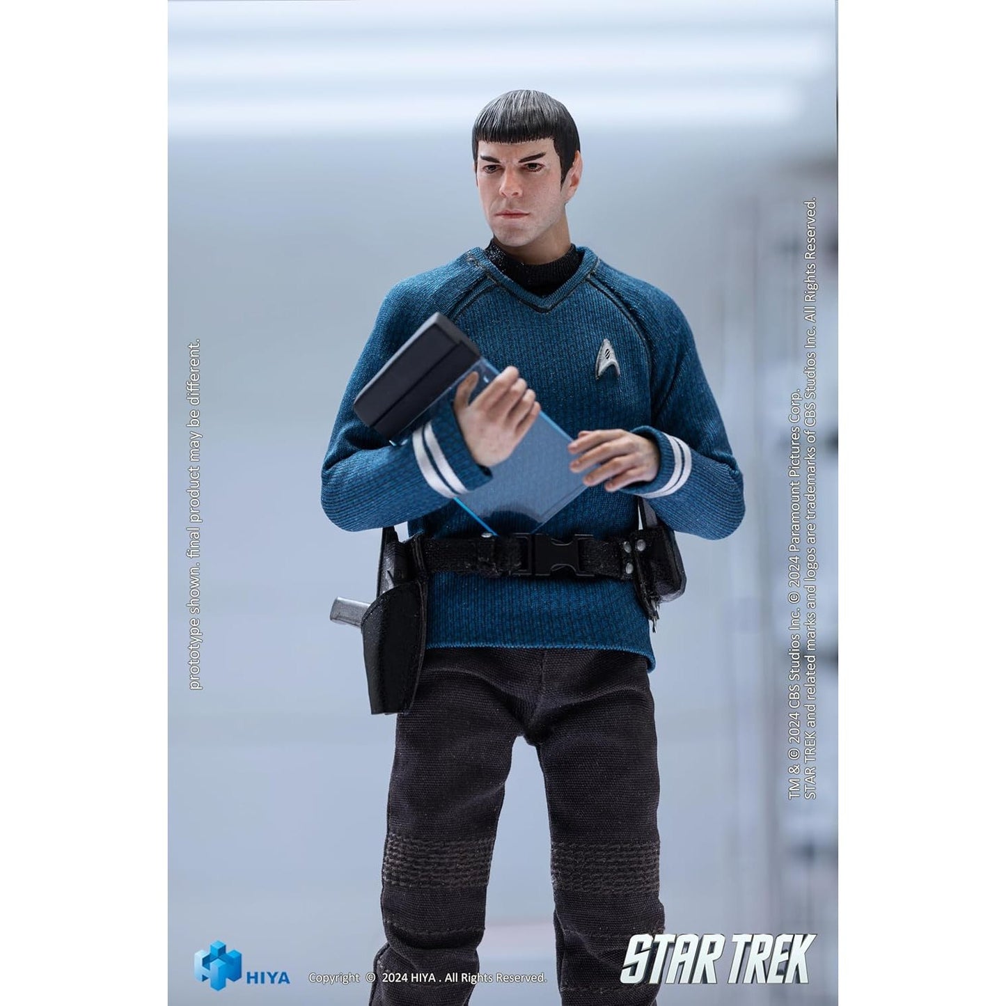 Star Trek 2009 Film Spock 1:12 Scale Action Figure - Hiya Toys Exquisite Super Series - PX Previews Exclusive!