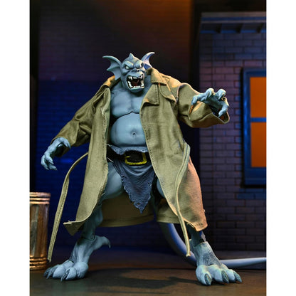 Gargoyles Detective Broadway "Silver Falcon" Closed Wings Action Figure - NECA, Disney