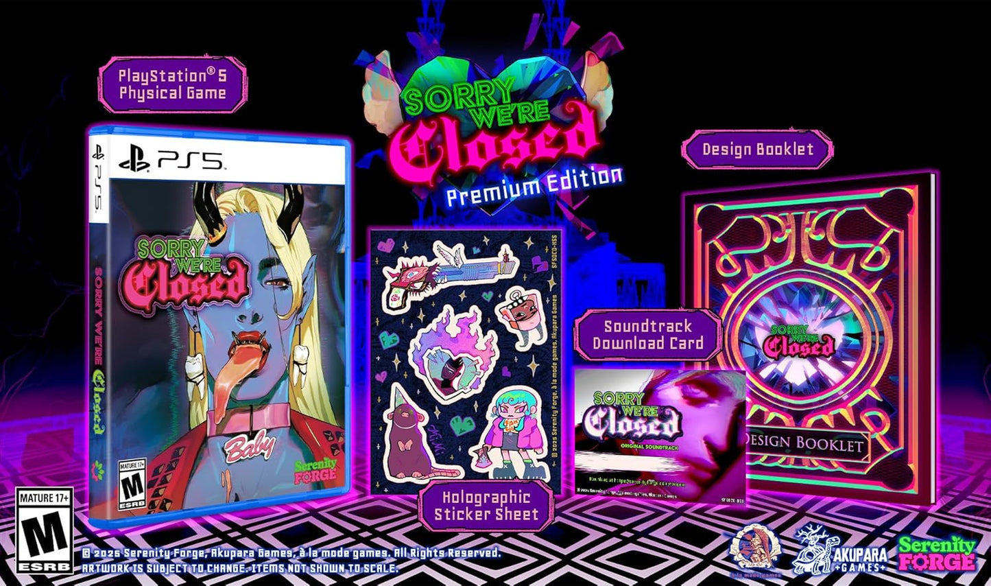 Sorry We're Closed Premium Edition - PlayStation 5 - A La Mode
