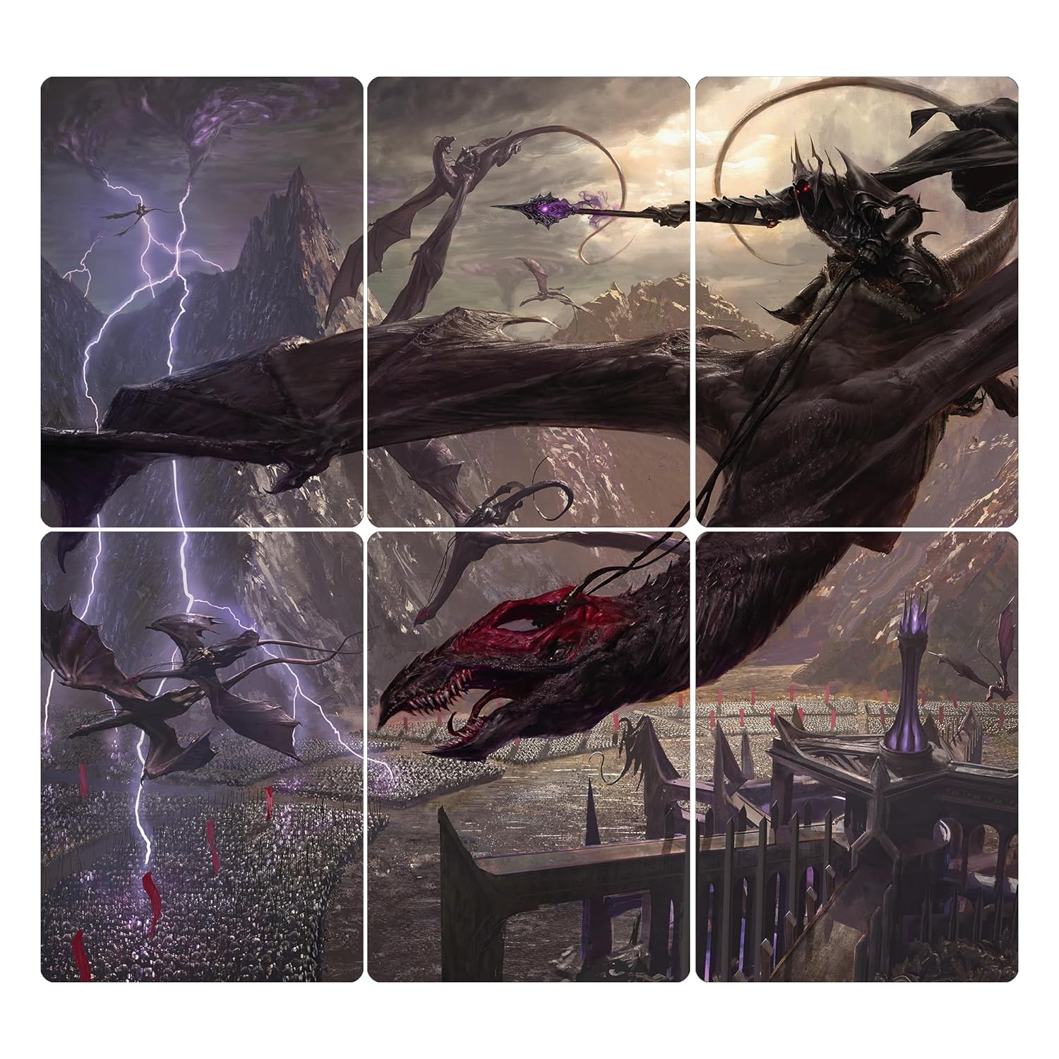 Magic: The Gathering The Lord of the Rings: Tales of Middle Earth - Flight of the Witch-King Scene Box - Wizards of the Coast