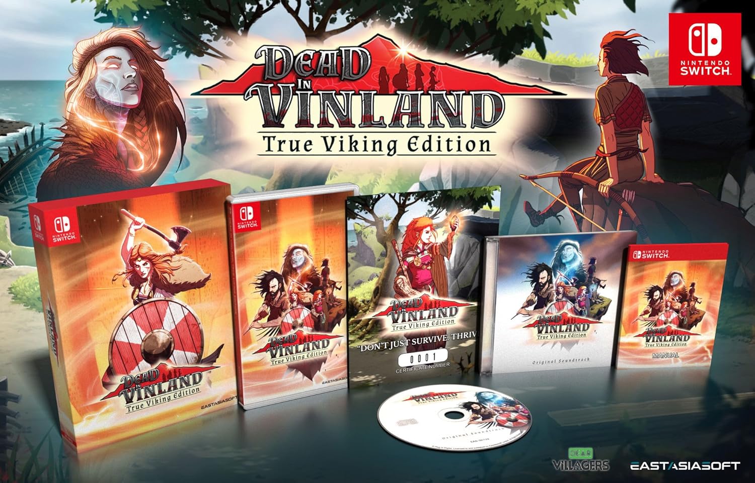 Dead in Vinland True Viking Edition (Limited Edition) - Nintendo Switch - eastasiasoft