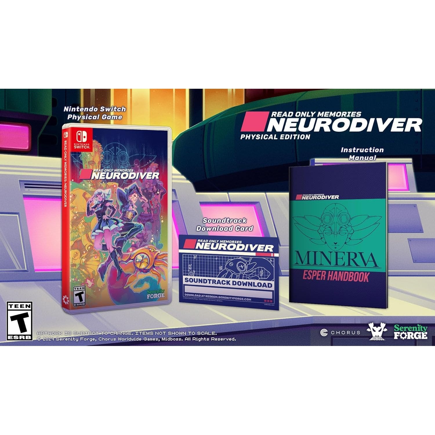 Read Only Memories NEURODIVER Nintendo Switch